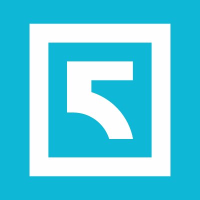 5By5 Web Design Business Logo